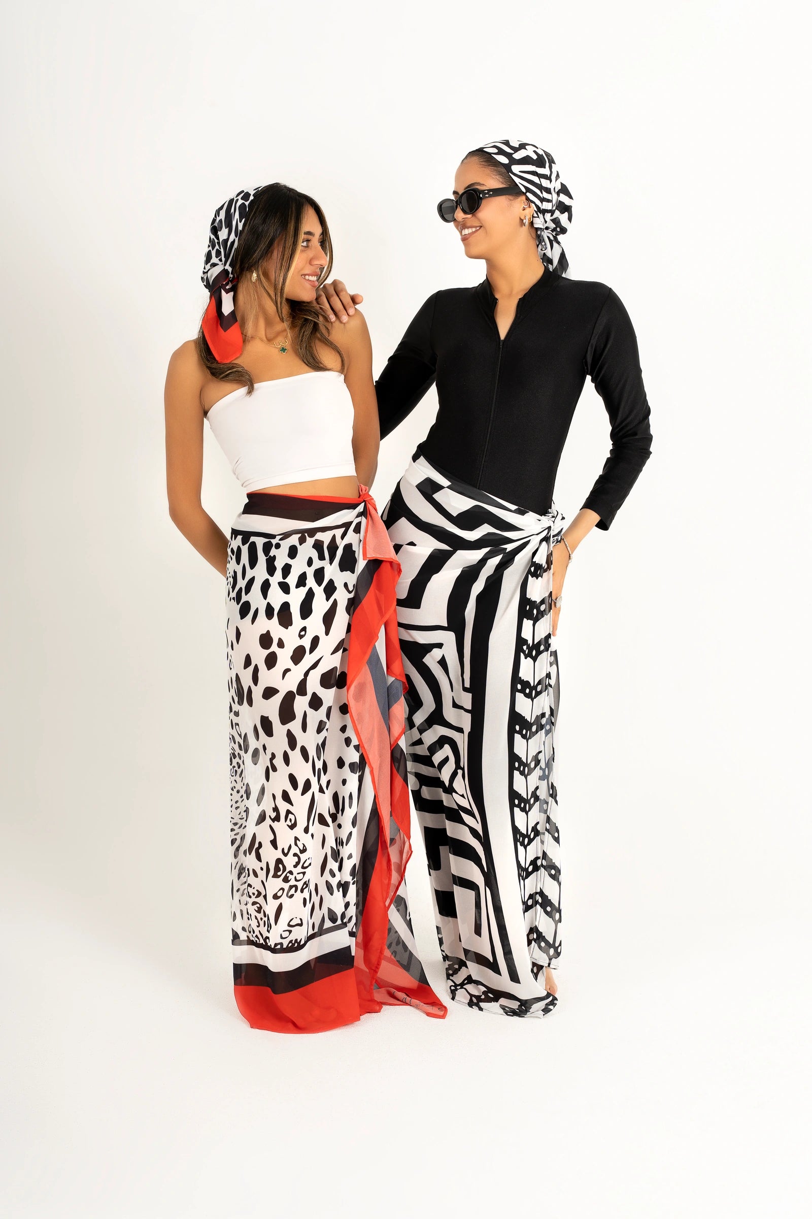 Rouge Sarong Set