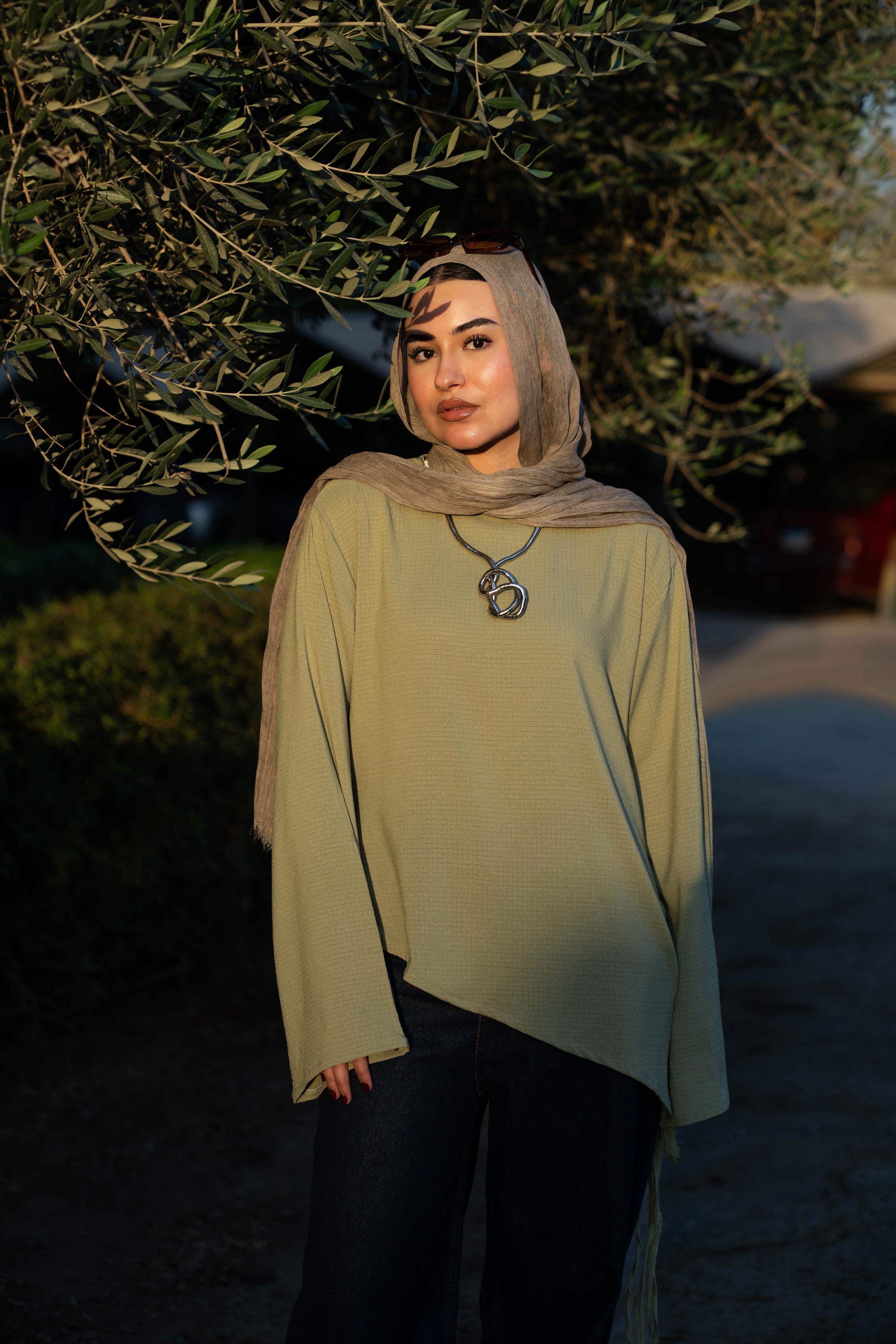 Pistachio Flow & go Top