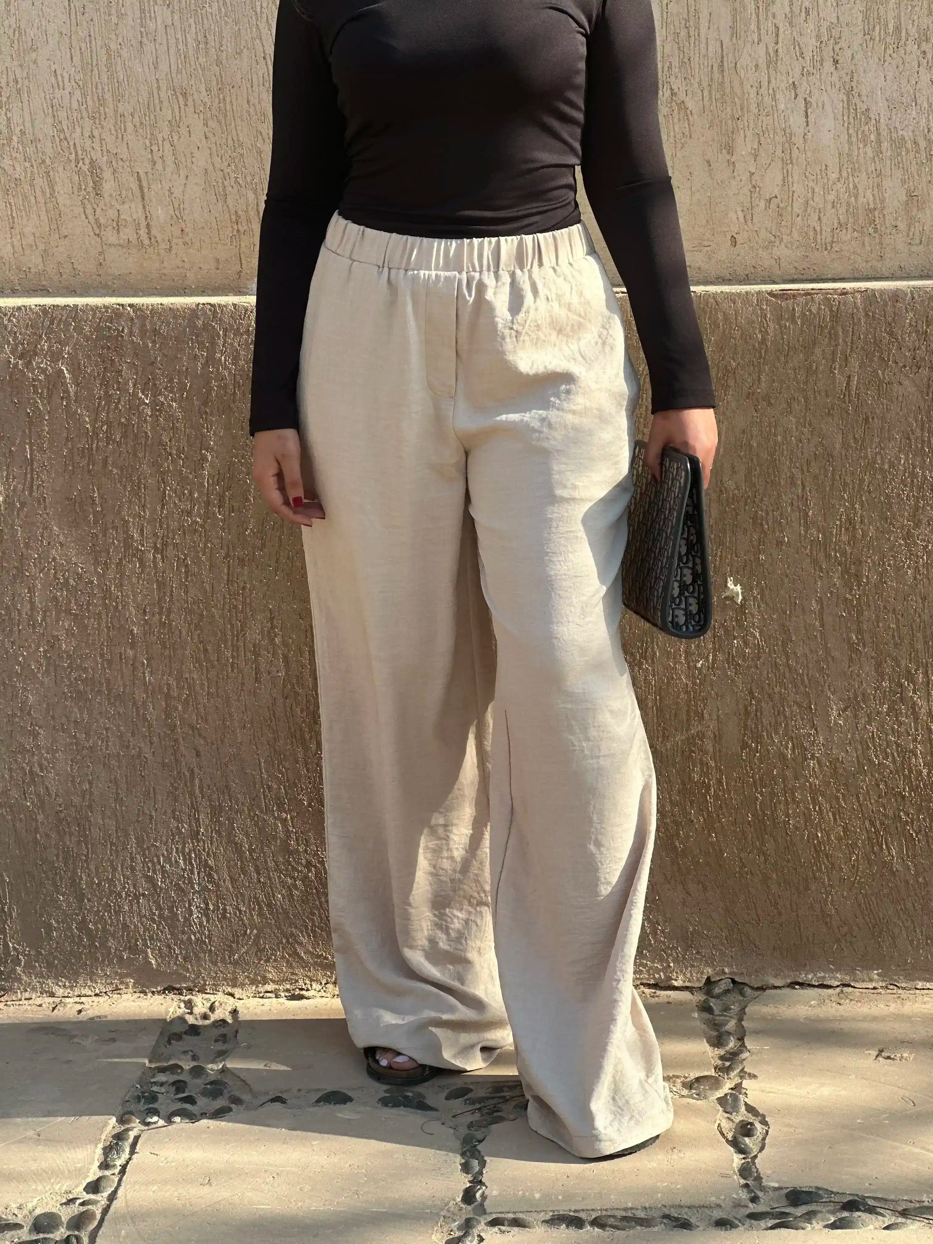 Linen Wide Pants