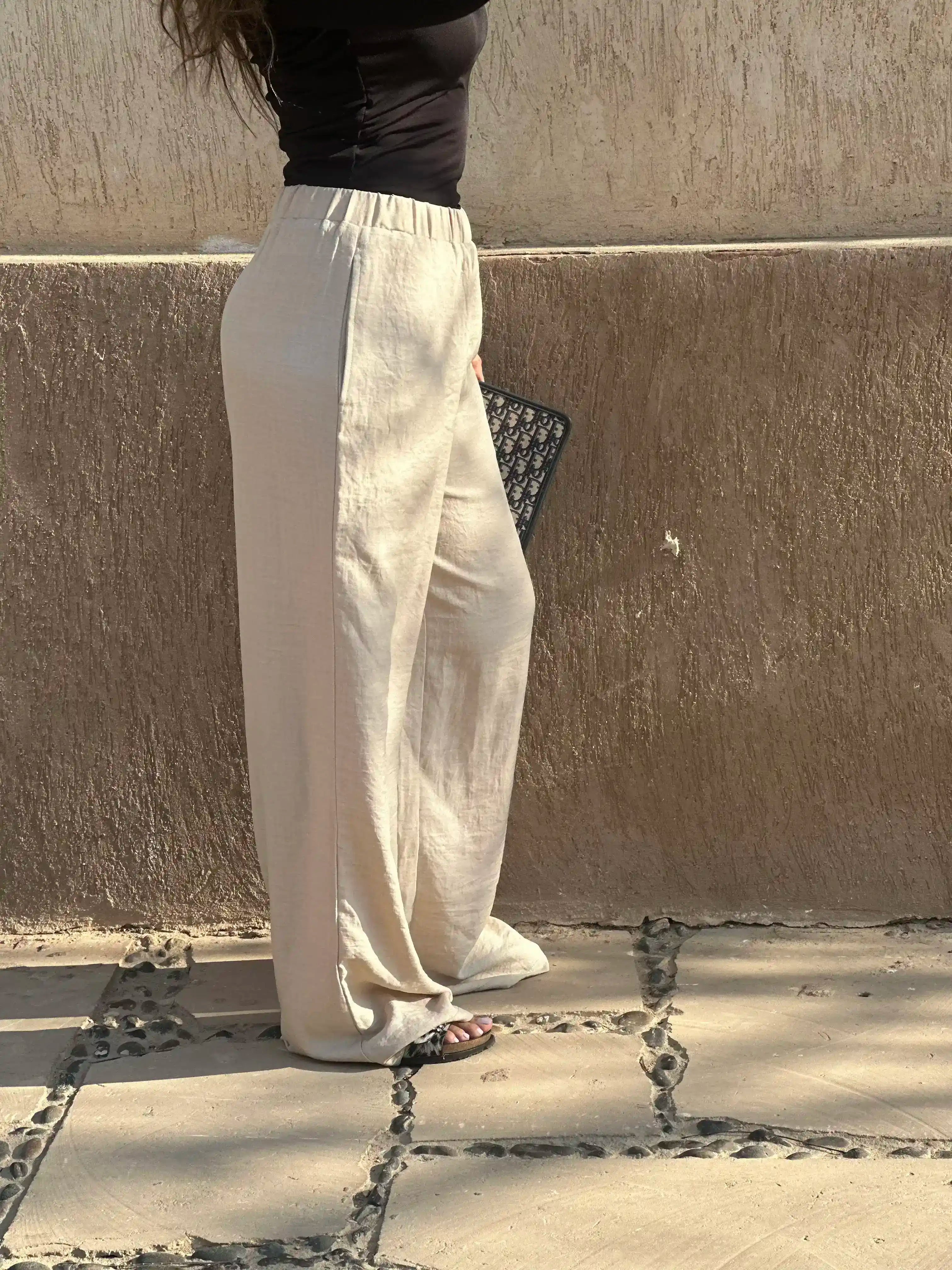 Linen Wide Pants