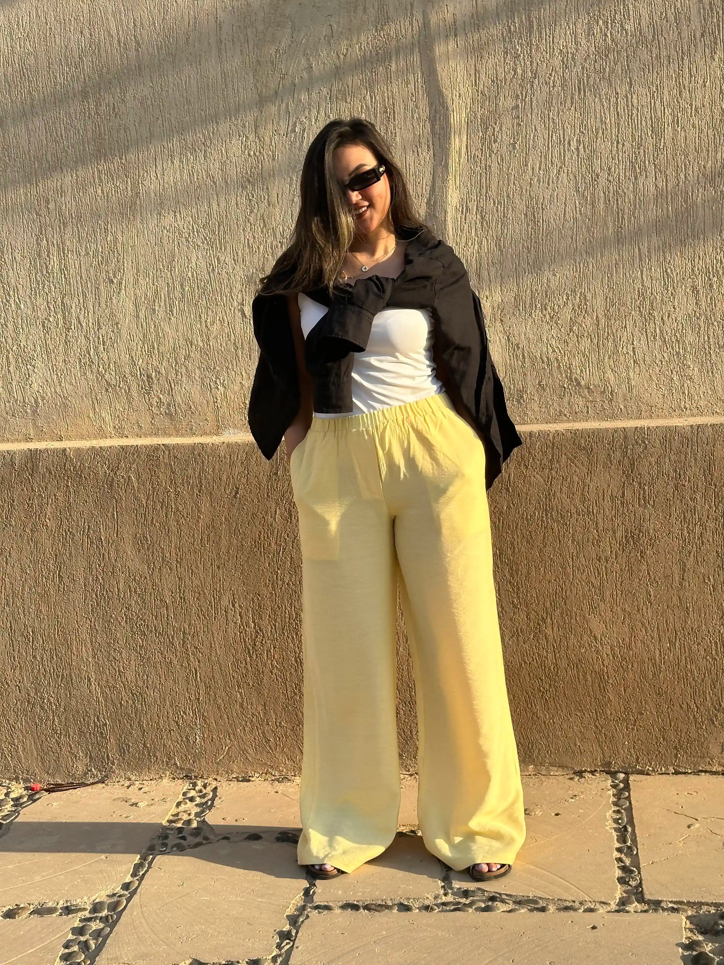 Linen Wide Pants