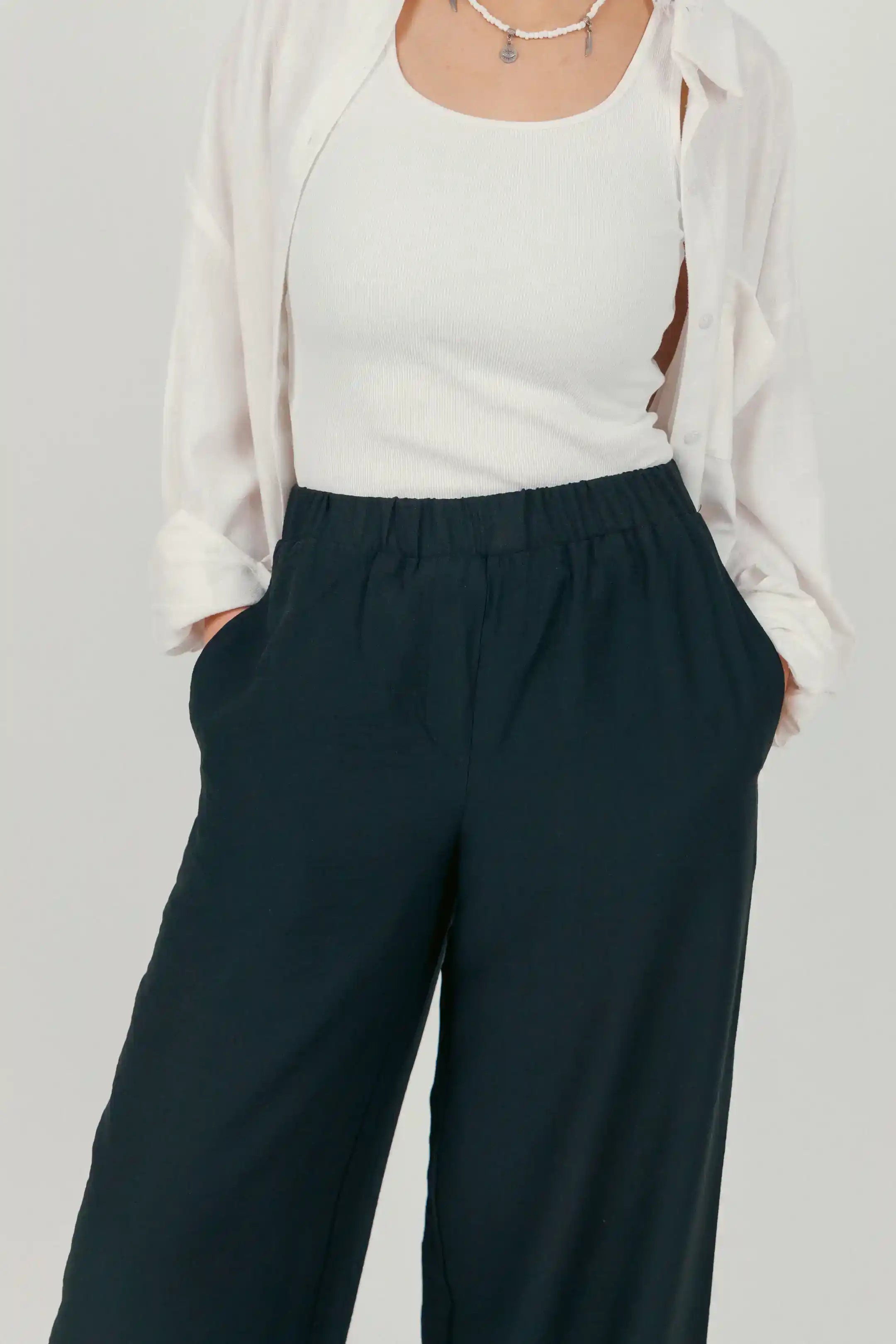 Linen Wide Pants