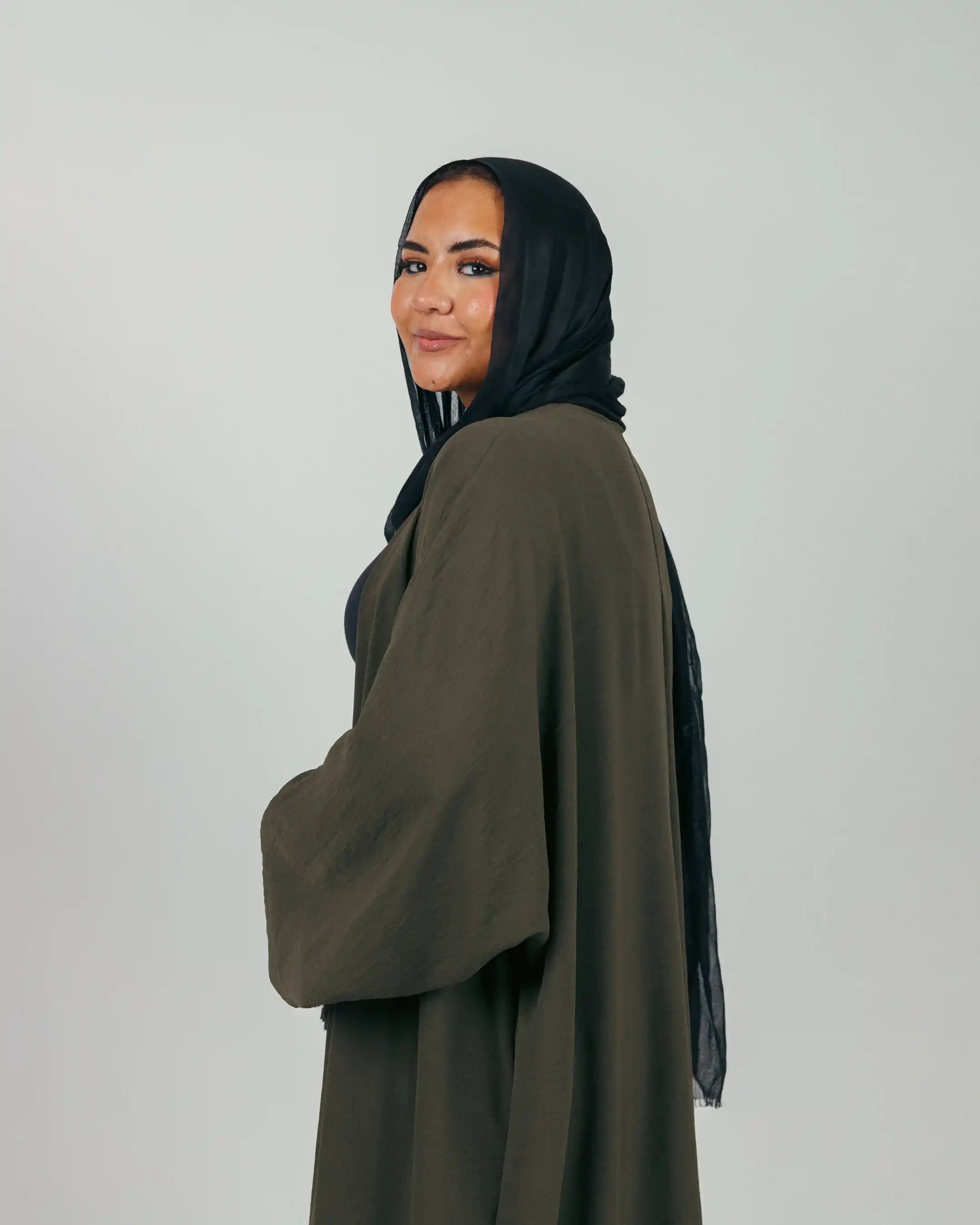 Olive Green Kimono